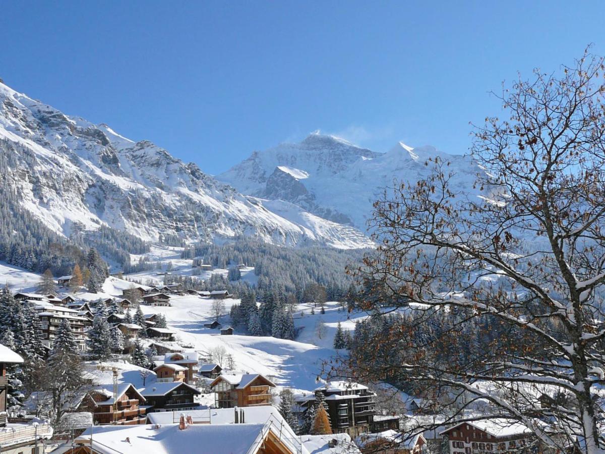 Apartment Rose Apt- Y By Interhome Wengen Exterior photo