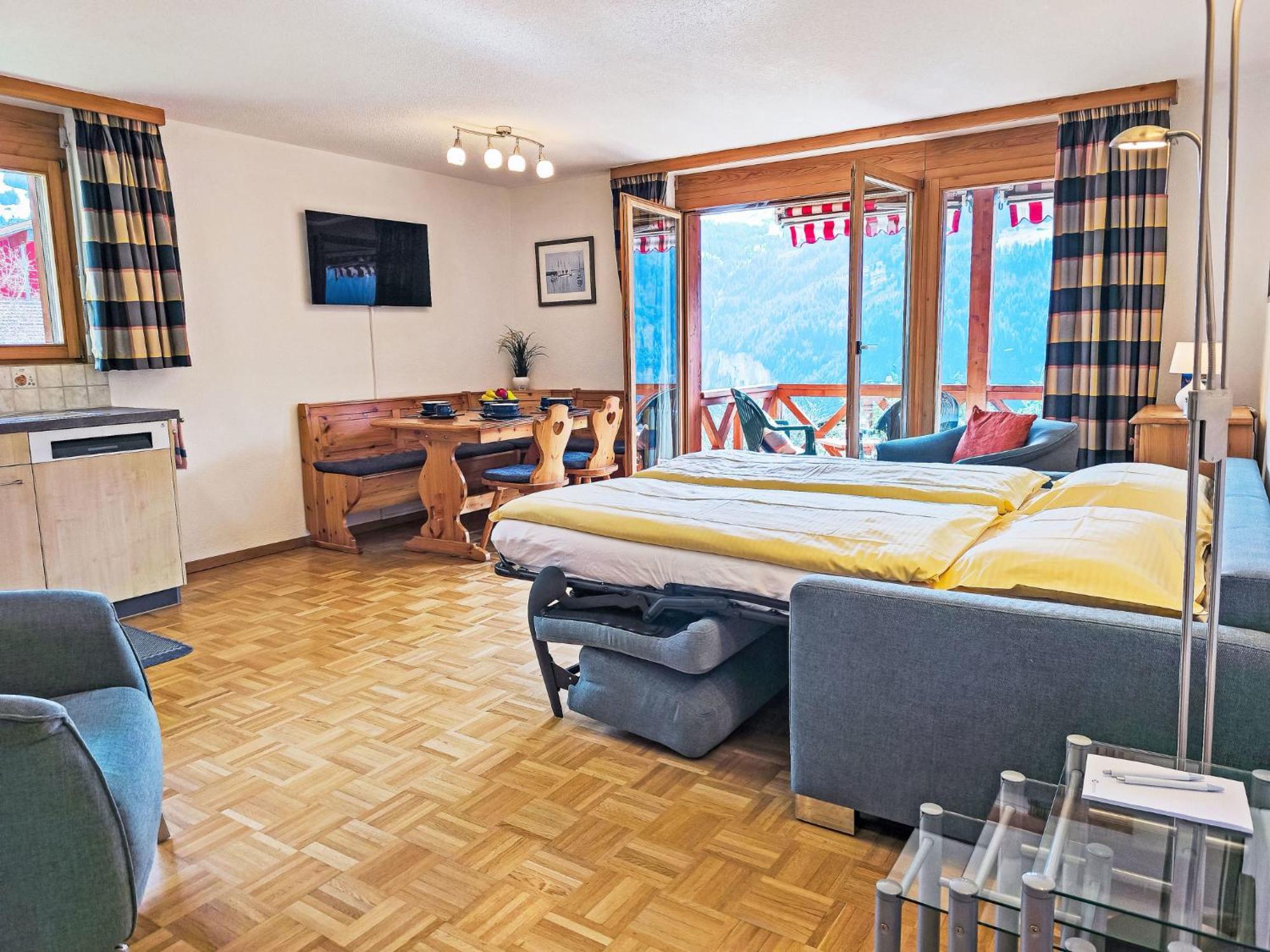 Apartment Rose Apt- Y By Interhome Wengen Exterior photo