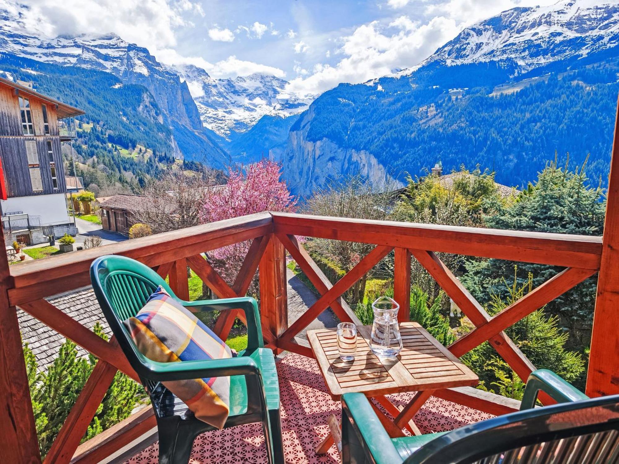 Apartment Rose Apt- Y By Interhome Wengen Exterior photo